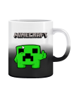 Minecraft puodelis super meat boy